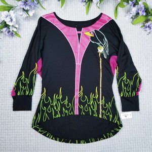 Disney Villains Sleeping Beauty Maleficent Raven Diablo Shirt NWT